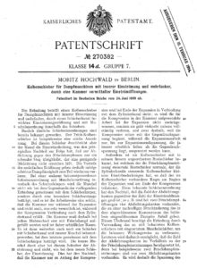 Bild 3: Erste Seite der Patentschrift DE 270 382 A